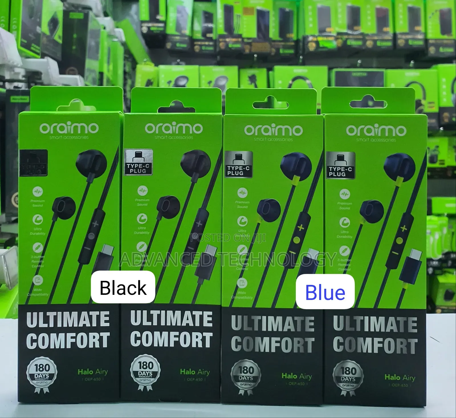Oraimo Halo Airy Oep-650 Type C Ultimate Comfort Earphones