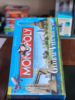 Monopoly Global Village Blue