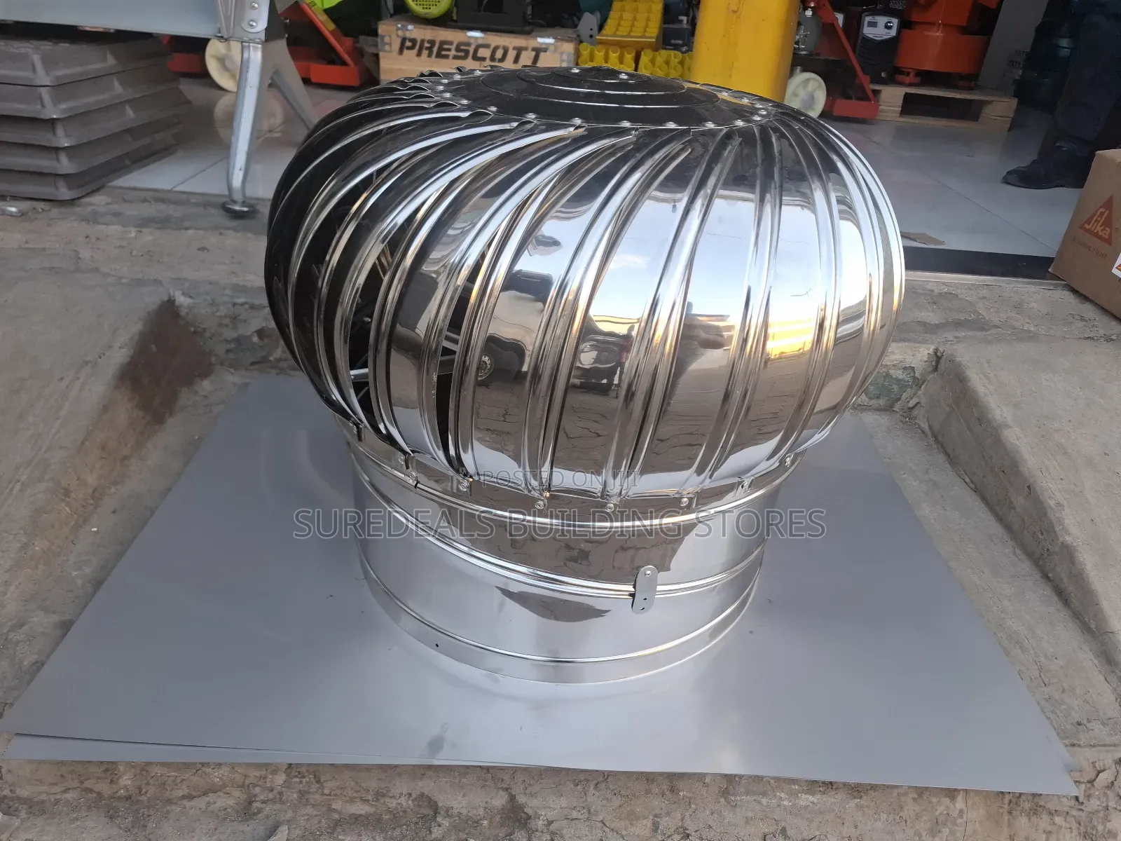 Stainless Steel Roof Ventrators Fan-Cyclones