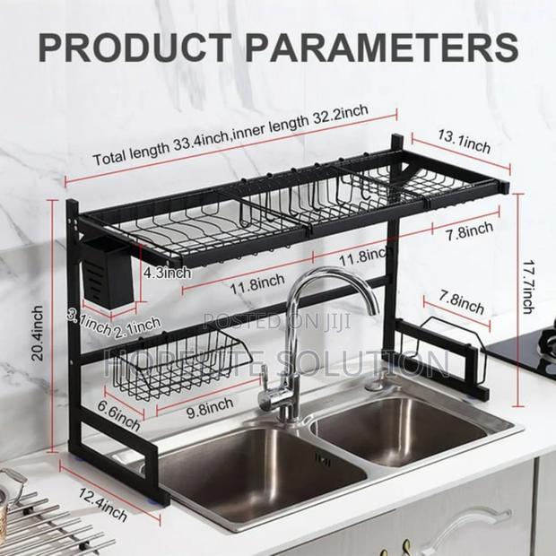 Rust Proof Heavy Duty Metallic Over the Sink Rack - thumbnail 10