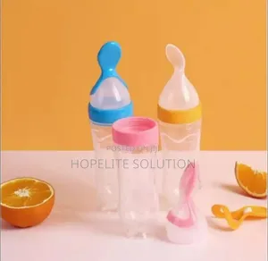 Silicon Baby Feeling Bottle