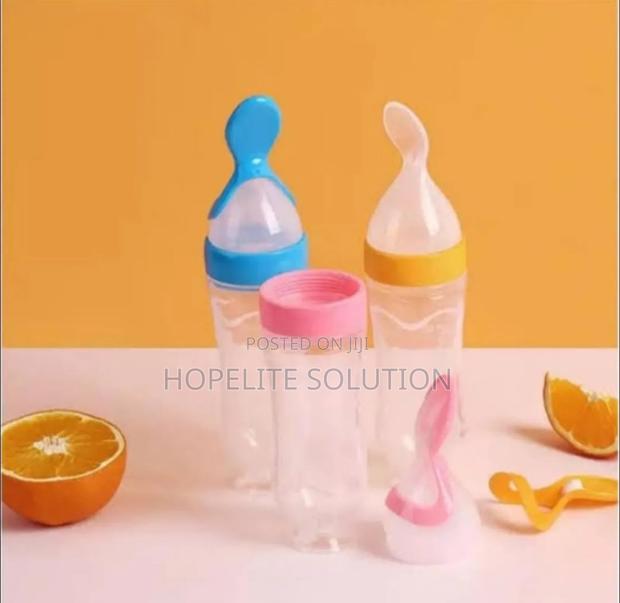 Silicon Baby Feeling Bottle
