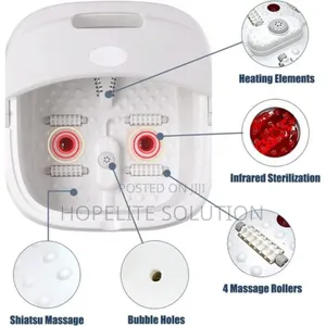 Portable Silicon Folding Electric Foot Bath