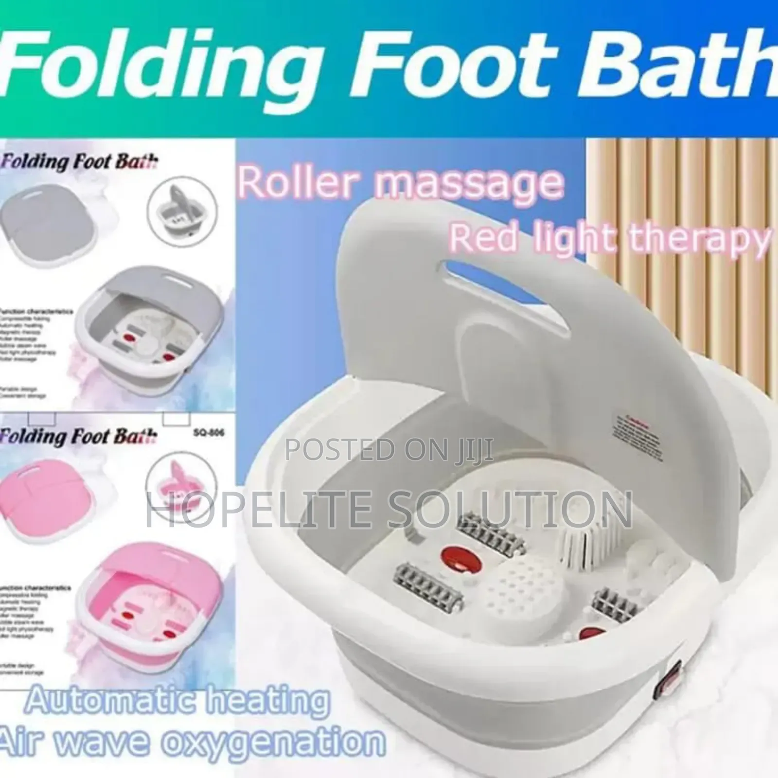 Portable Silicon Folding Electric Foot Bath