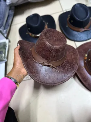 Brown Quality Stylish Quality Material Cowboy Themed Hata