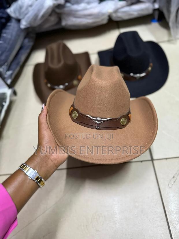 Stylish Cowboy/Cowgirl With a Longhorn Emblem