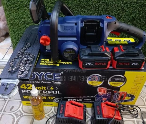 Cordless Chain Saw/Electric Royce Power Saw Machine - main view