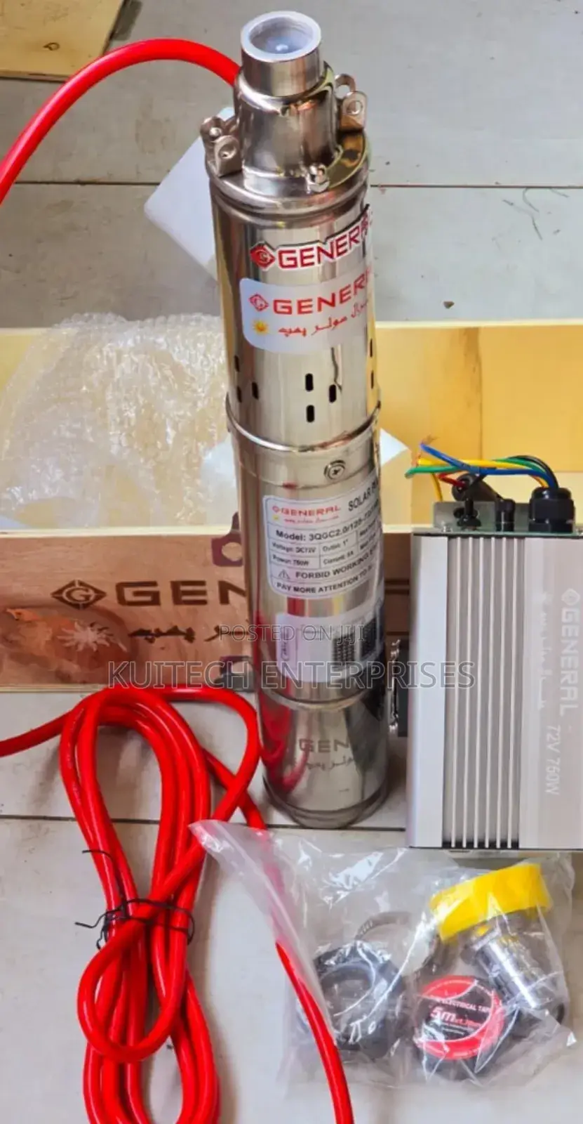 Deep Well Submersible Solar Pump/400w Solar Pump