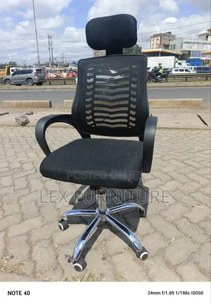 Office/Study Chair With Headrest