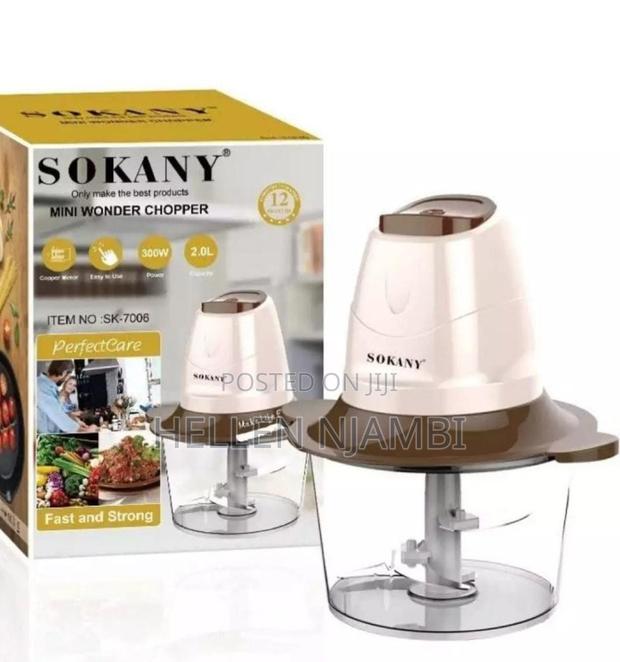 Sokany 2litre Electric Food Chopper