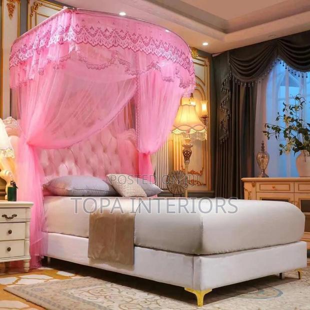 Organize Your Bedroom With Two Stand Rail Mosquito Nets - main view