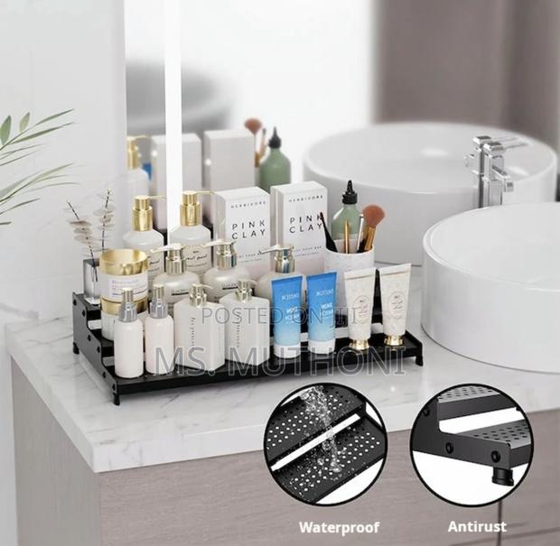 Expandable 3tier Metallic Spice/Cosmetic Display Rack - thumbnail 6