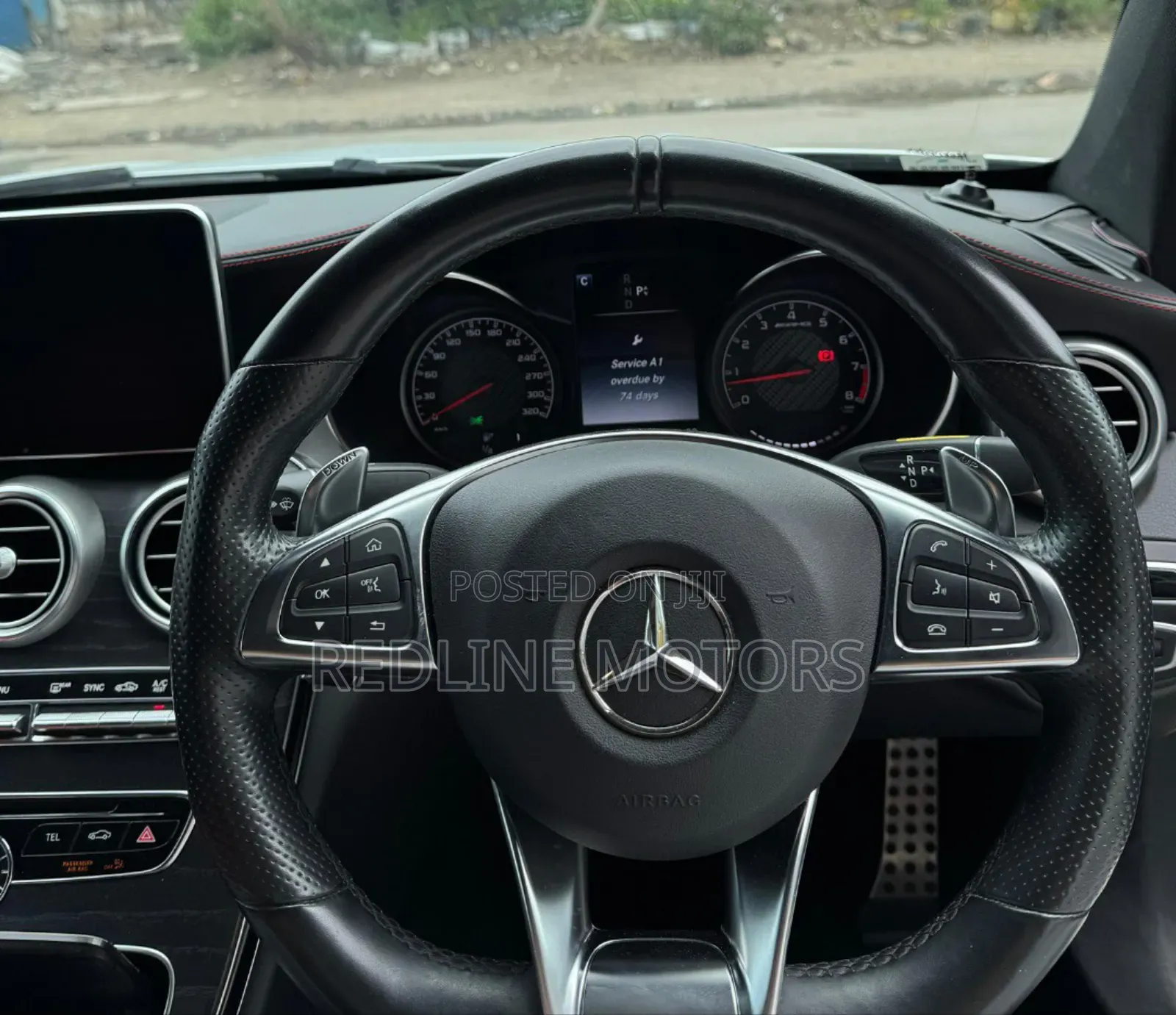 Mercedes-Benz C63 2017 Black