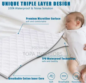 Noiseless Waterproof Mattress Protectors for Kids and Adults