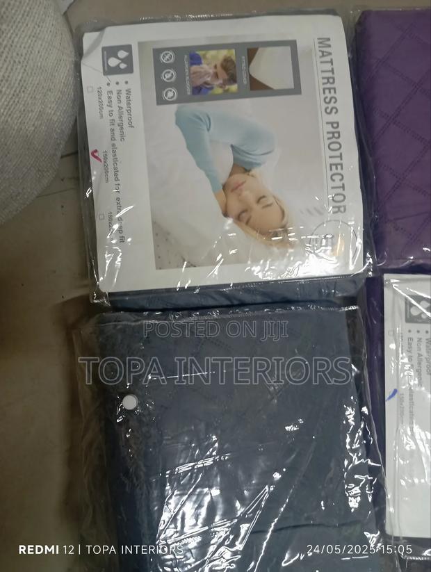 Bed Size 6x6 Waterproof Mattress Protectors Fitted Covers