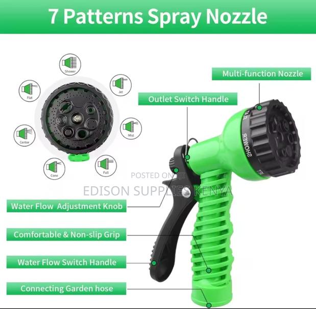 Hose Pipe Expandable Magic Hose 45m / 60 Metres Hosepipe - thumbnail 3