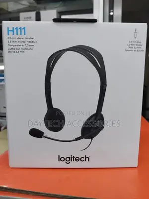 Logitech H111 Wired Headset With Noise-Cancelling Microphone