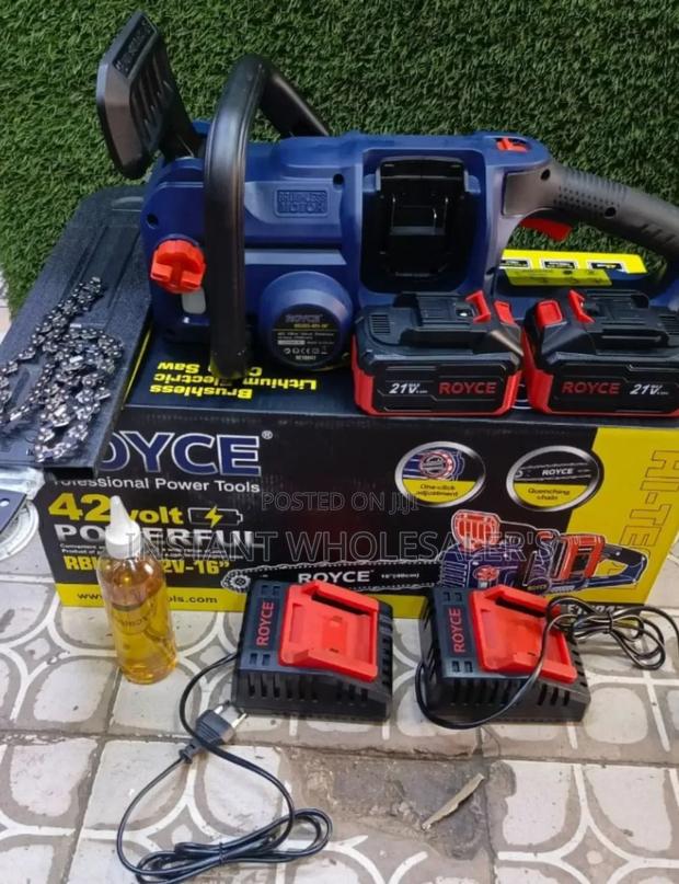 Royce Rechargeable Chainsaw - main view