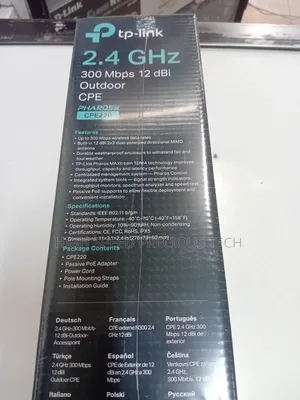 Tplink Cpe220 Outdoor Cpe