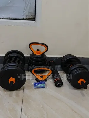 30kgs Kettlebell Dumbell Set