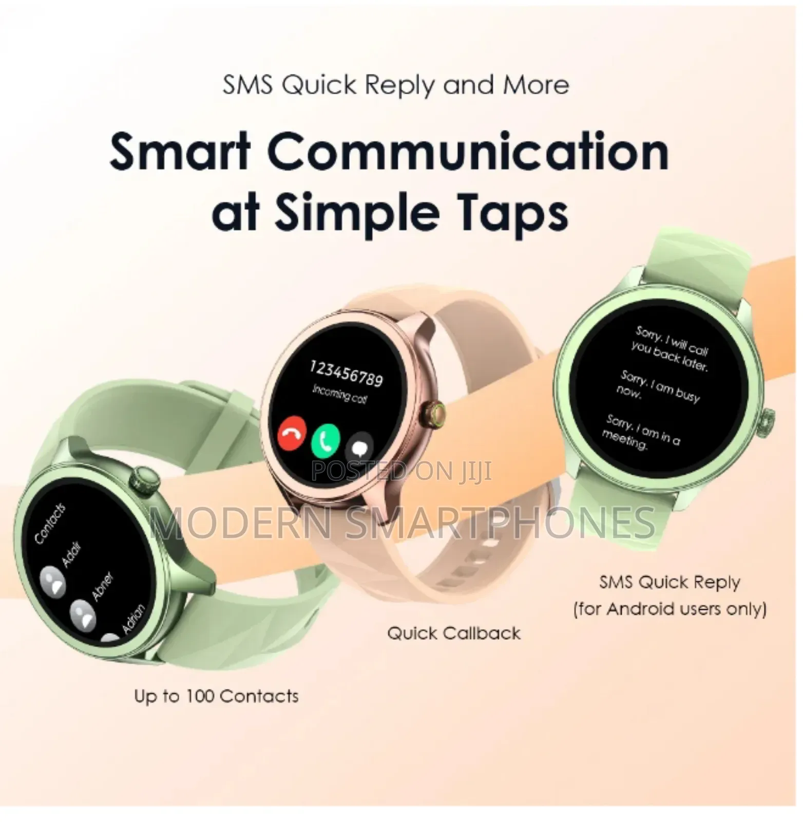 Oraimo Watch 2r Colorful 1.39" Tft Ip68 Smart Watch
