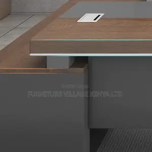 Office Desk:1.6 Meters Wood Presidential L-Shape Office Desk