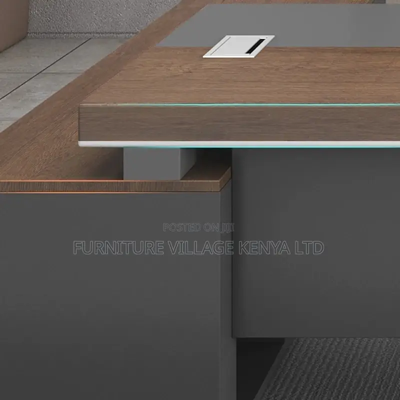 Office Desk:1.6 Meters Wood Presidential L-Shape Office Desk
