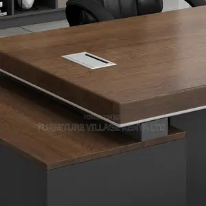 Office Desk:1.6 Meters Wood Presidential L-Shape Office Desk