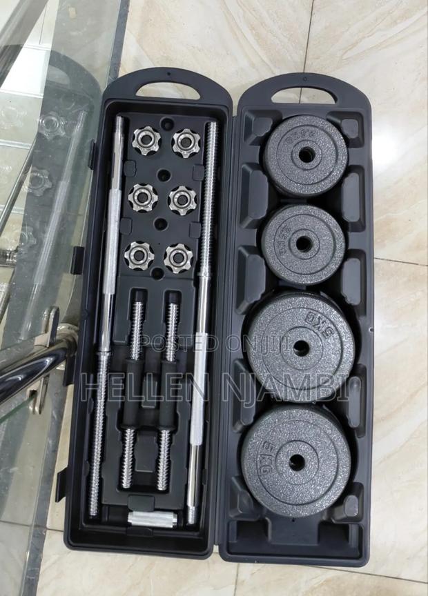 50kgs Dumbell/Barbell Set
