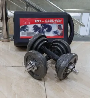 20kgs Cast Iron Dumbell Set