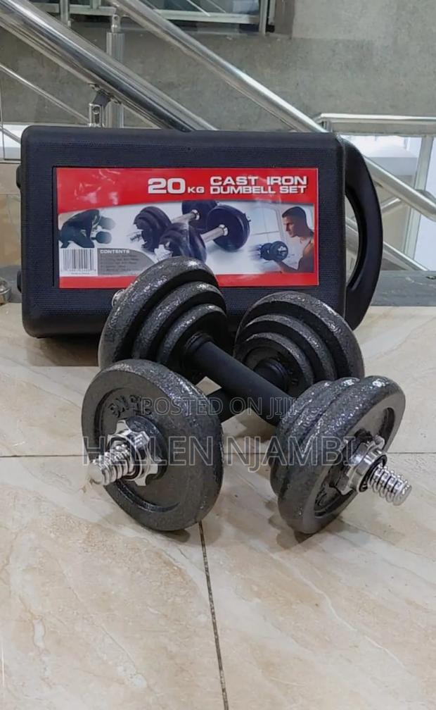 20kgs Adjustable Dumbell Set - main view