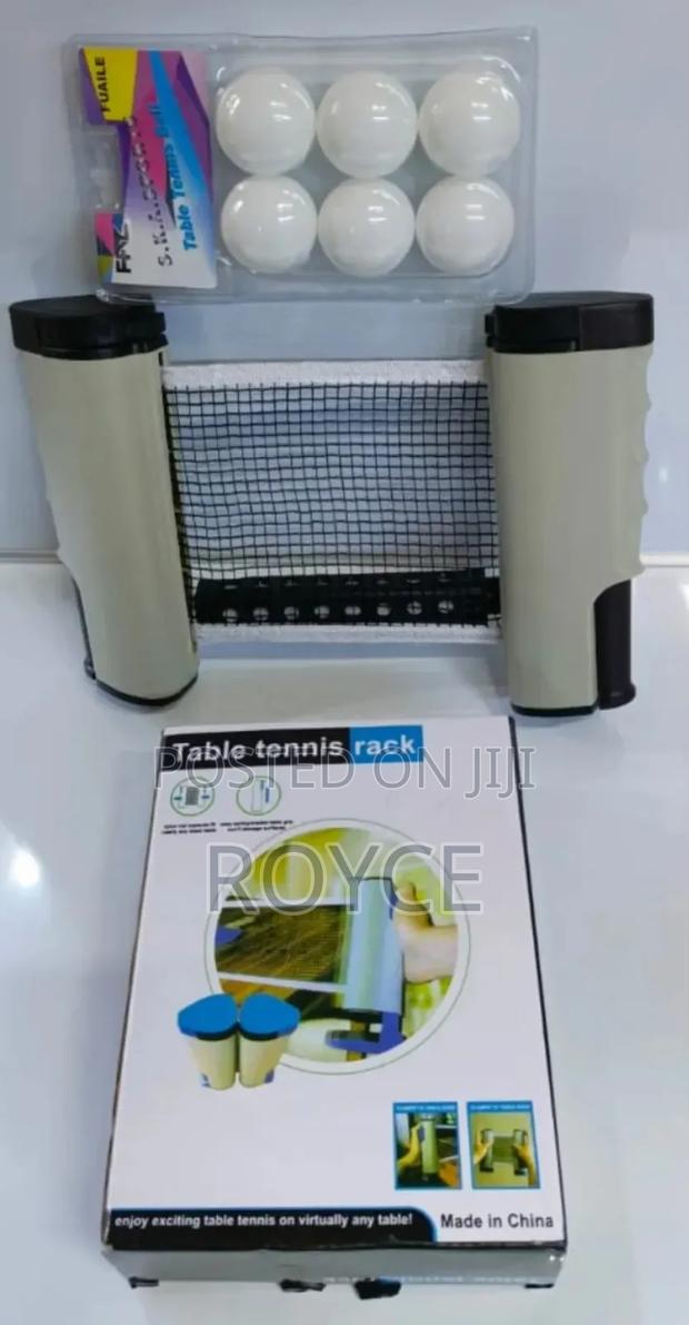 Table Tennis Set - {Net + 6 Balls}