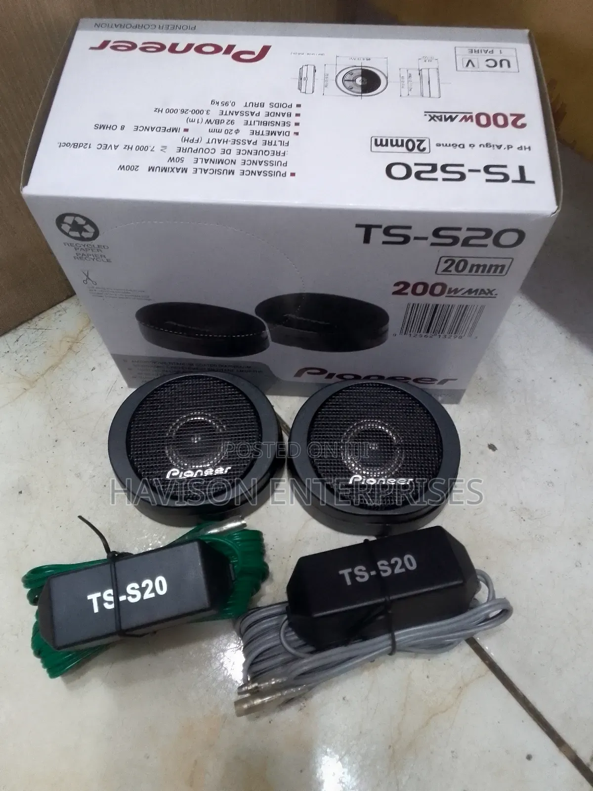 Ts-S20 Pioneer Tweeters