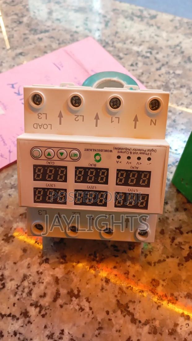 Digital 3-Phase Voltage Protector Ultimate Protection