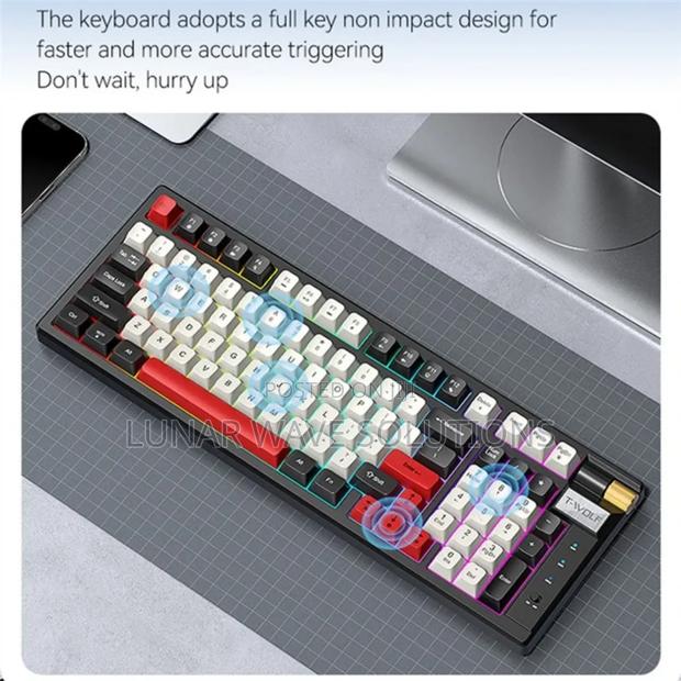 T-Wolf T70 Wireless Bluetooth and 2.4g Keyboard - main view