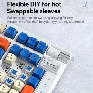 T-Wolf T70 Wireless Bluetooth and 2.4g Keyboard