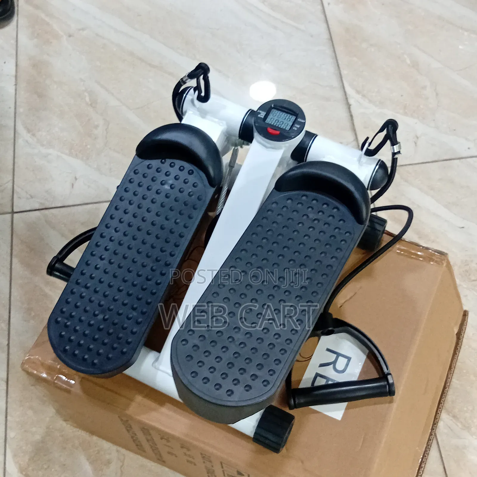 Mini Stepper With Resistance Bands