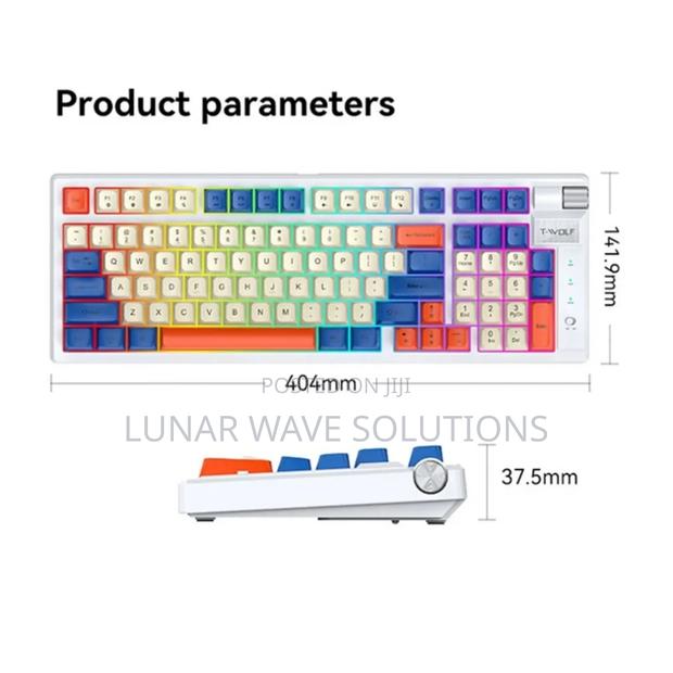 Wireless Keyboard T70 Full Keyboard - thumbnail 2
