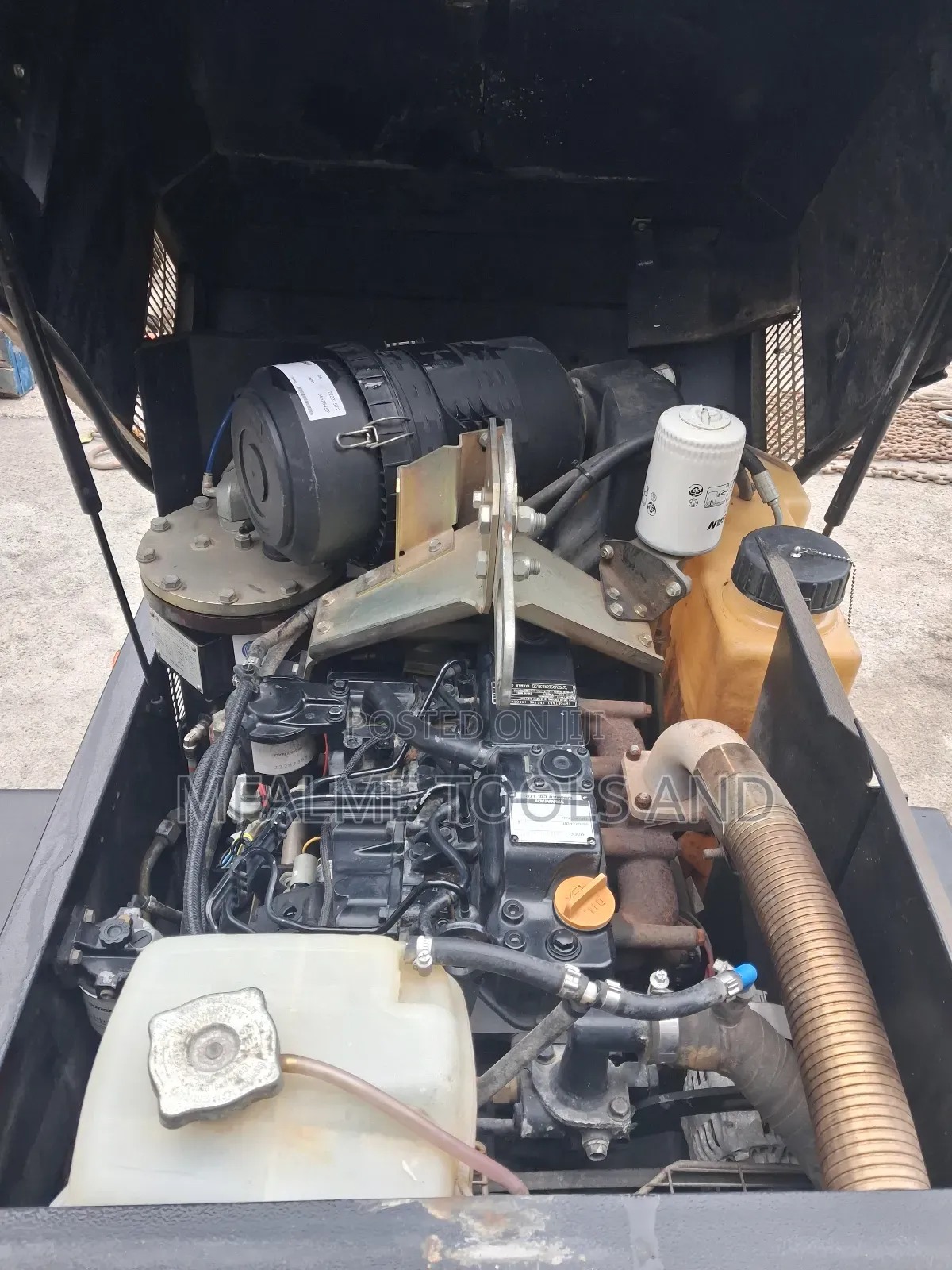 Compressor 2011 Doosan 741+ Yanmar 4 Cyl Diesel 140cfm Ex-Uk