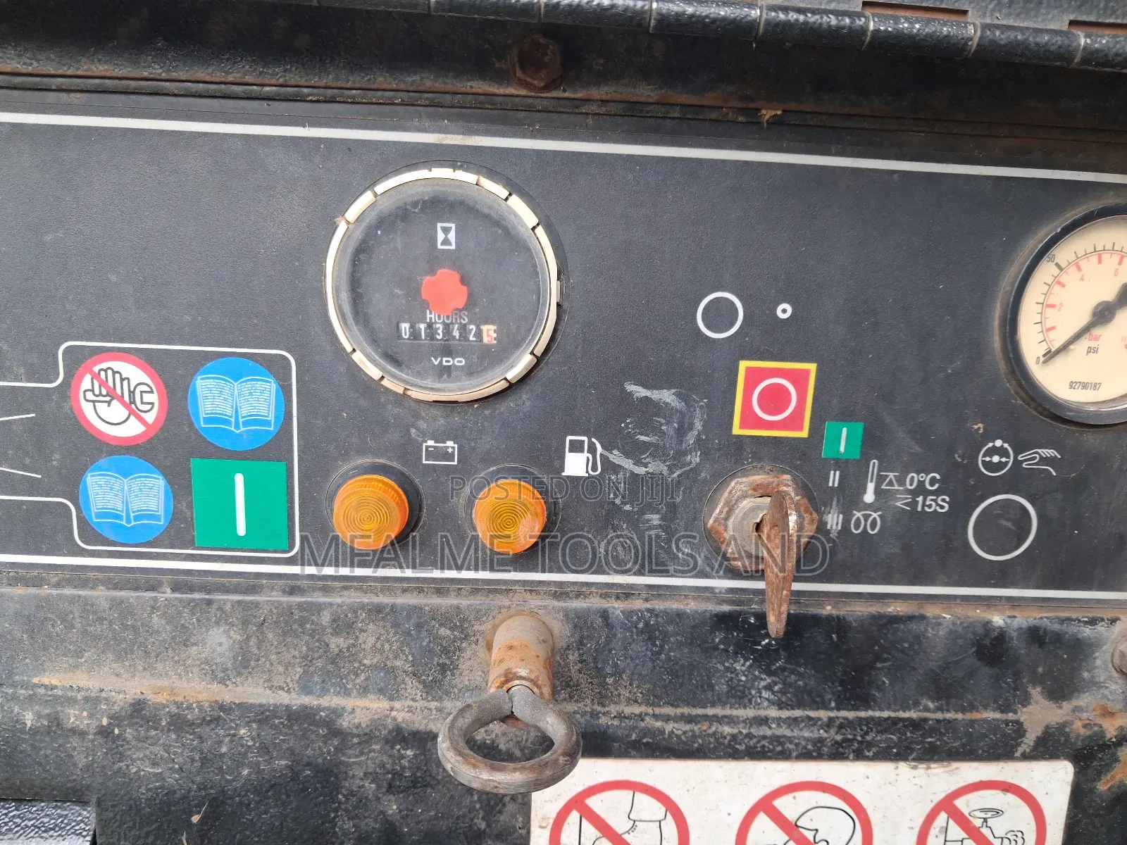 Compressor 2011 Doosan 741+ Yanmar 4 Cyl Diesel 140cfm Ex-Uk