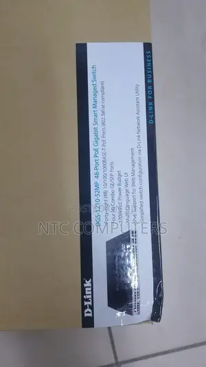 ; D-Link DGS-1210-52mp 48, Port Poe Switch + 4 SFP