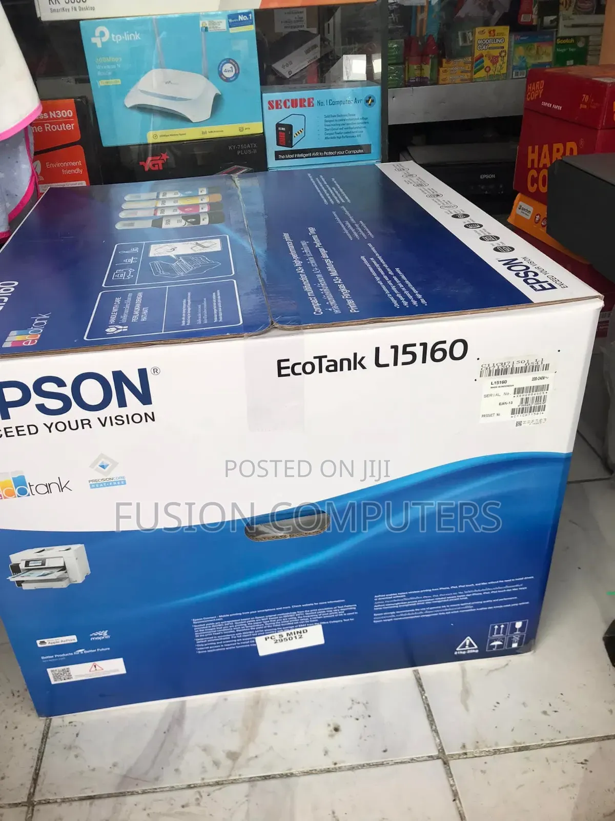 Epson Ecotank L15160 A3 Wi-Fi Ink Tank Printer With Fax