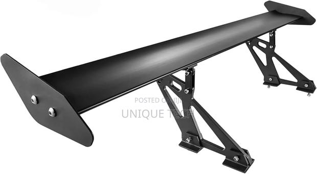 Gt Style Rear Spoiler – Sleek Single Blade Aluminum Spoiler