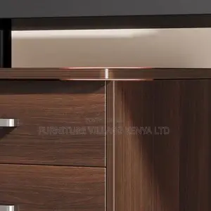 Cabinets: Pedestal 3-Drawer Brown Wood Storage Cabinet