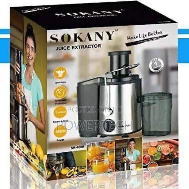 *800 Watts Sokany Juicer - main view