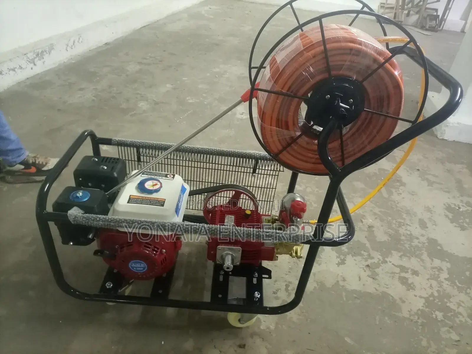 Petrol Agricultural Sprayer With Hose Reel