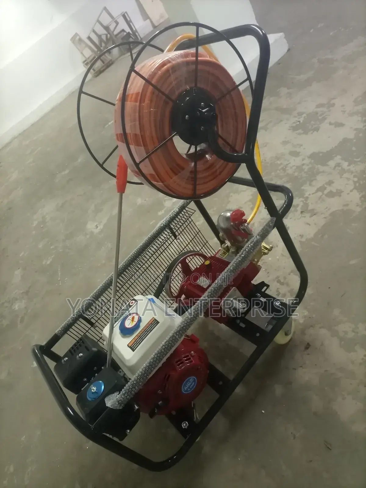 8.0hp Petrol Engine Aico Agricultural Sprayer With Hose Reel