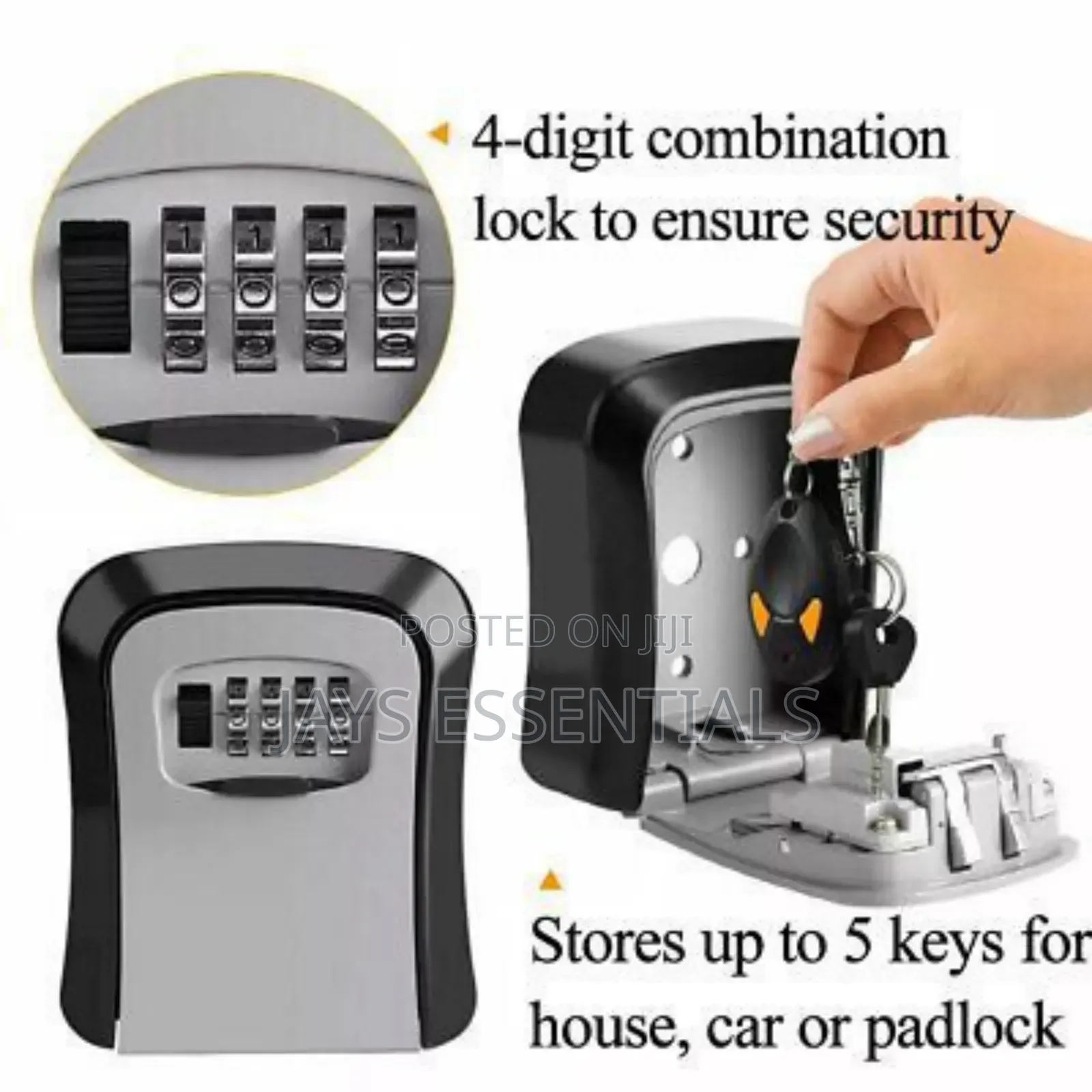 Wall Mounted Key Lock Safe Box