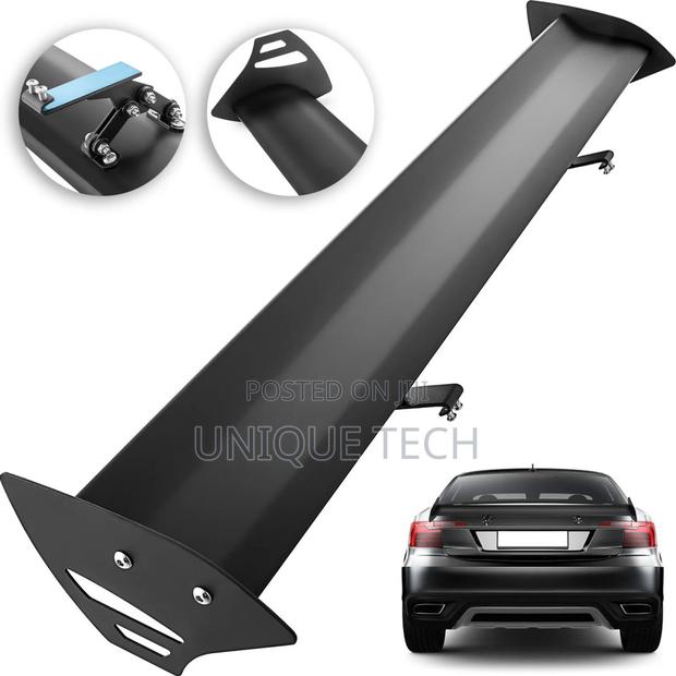 Sporty Gt Spoiler – Single Blade Rear Aluminum Wing Spoiler