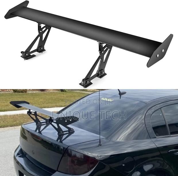 Gt Style Racing Spoiler – Aluminum Single Blade Wing Spoiler